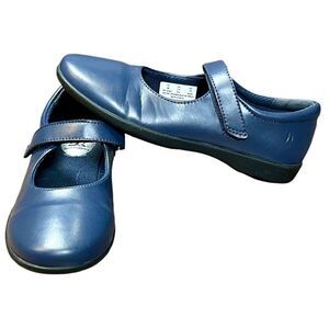 Hush Puppies Lexi Blue Mary Jane Slip-on Shoes 3 M